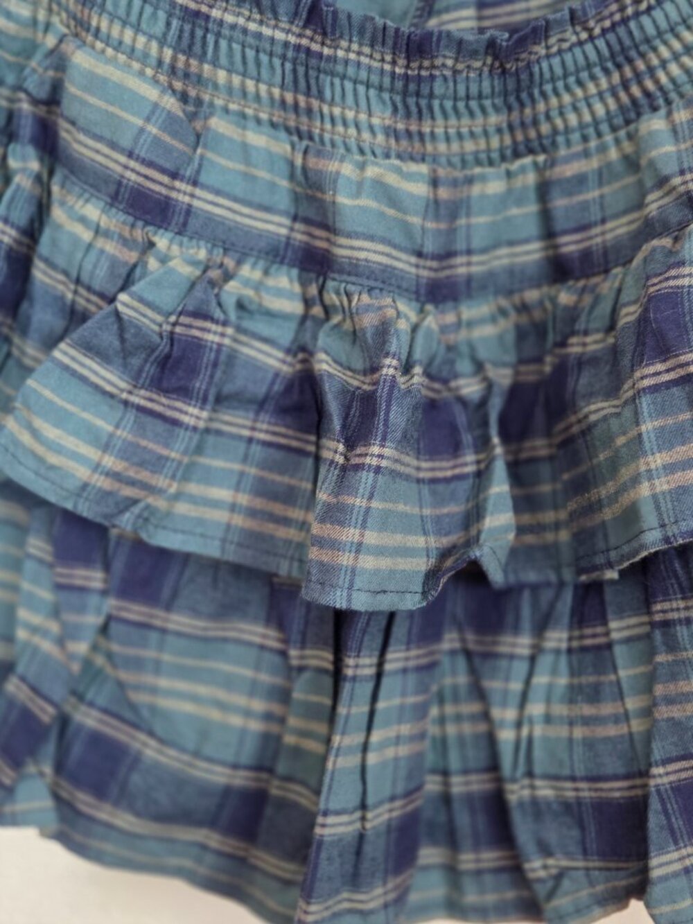 Plaid Ruffled Skort - Picture 2 of 7